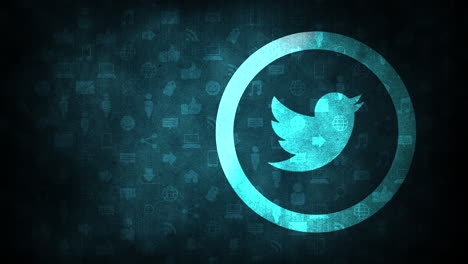 Iconos-De-Movimiento-De-La-Red-Social-Twitter-Sobre-Fondo-Simple-2