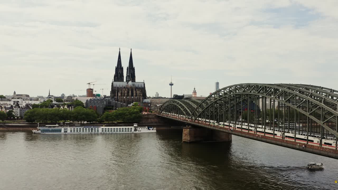 Cologne Cathedral and Hohenzollern Bridge, Germany