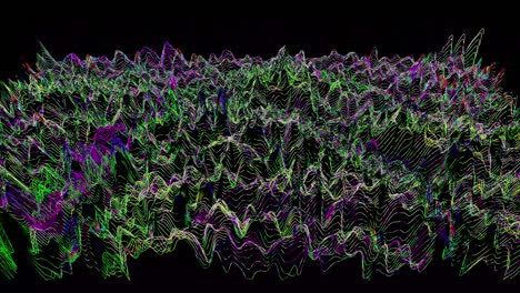 adornos fractales para su proyecto. diferentes patrones de colores brillantes de fondo