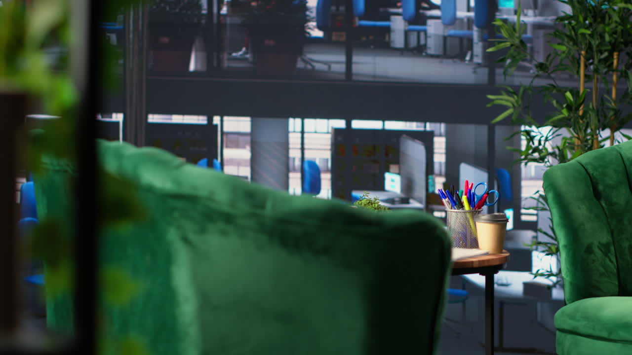 현대적인 사무실 작업 공간