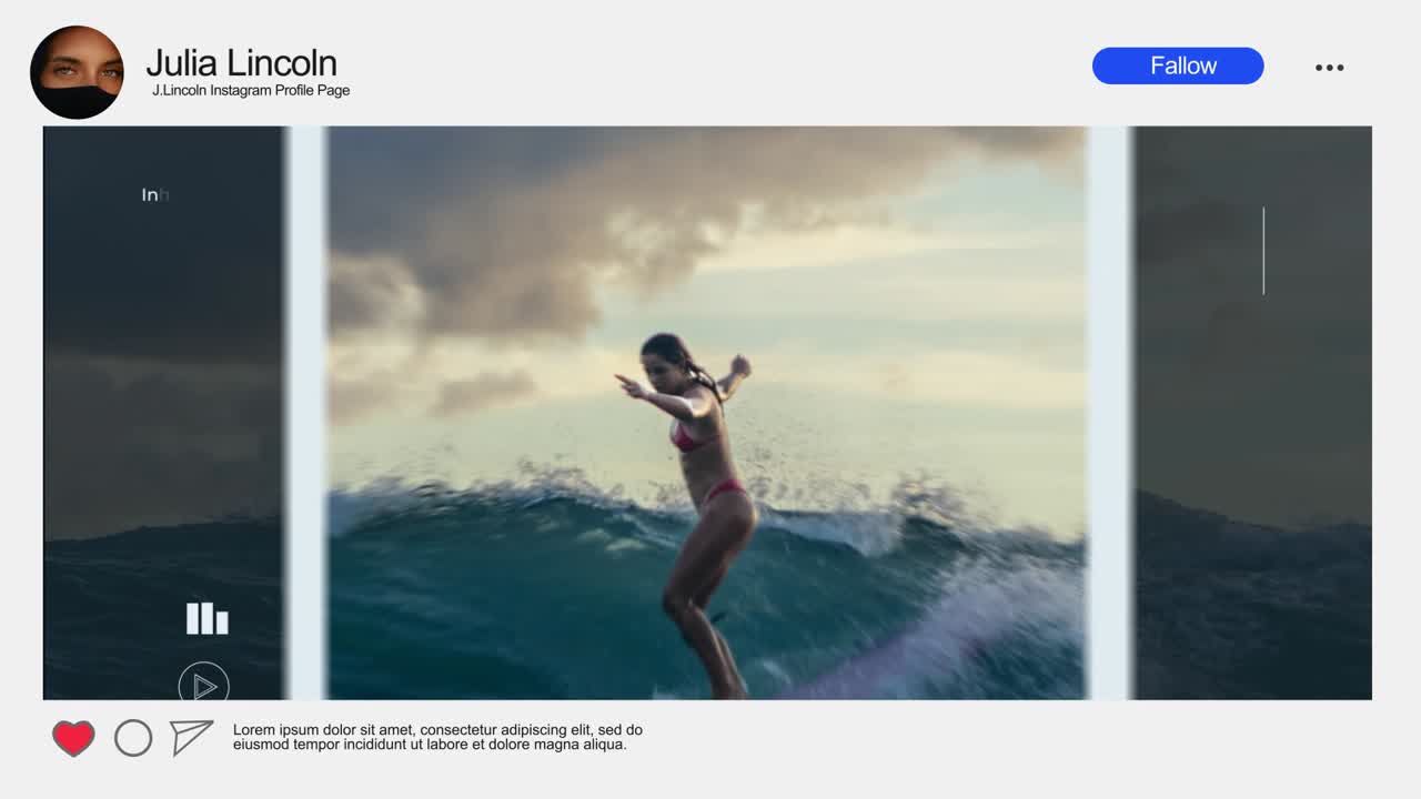 Instagram Profile Page Presentation