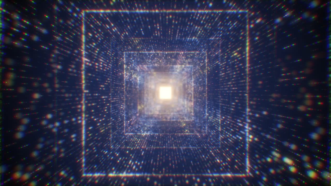 디지털 빛의 터널