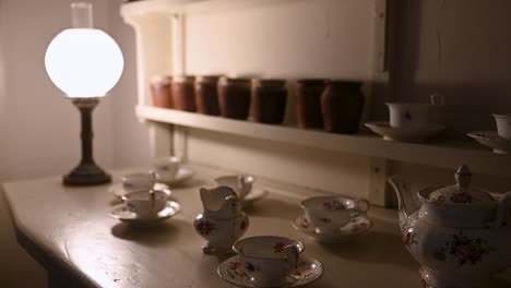 the kitchen in charles dickens house, london, united kingdom