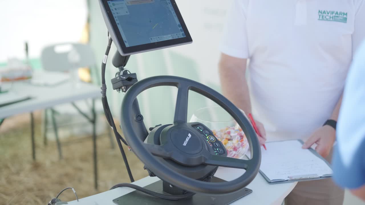Agricultural Steering Wheel Technology