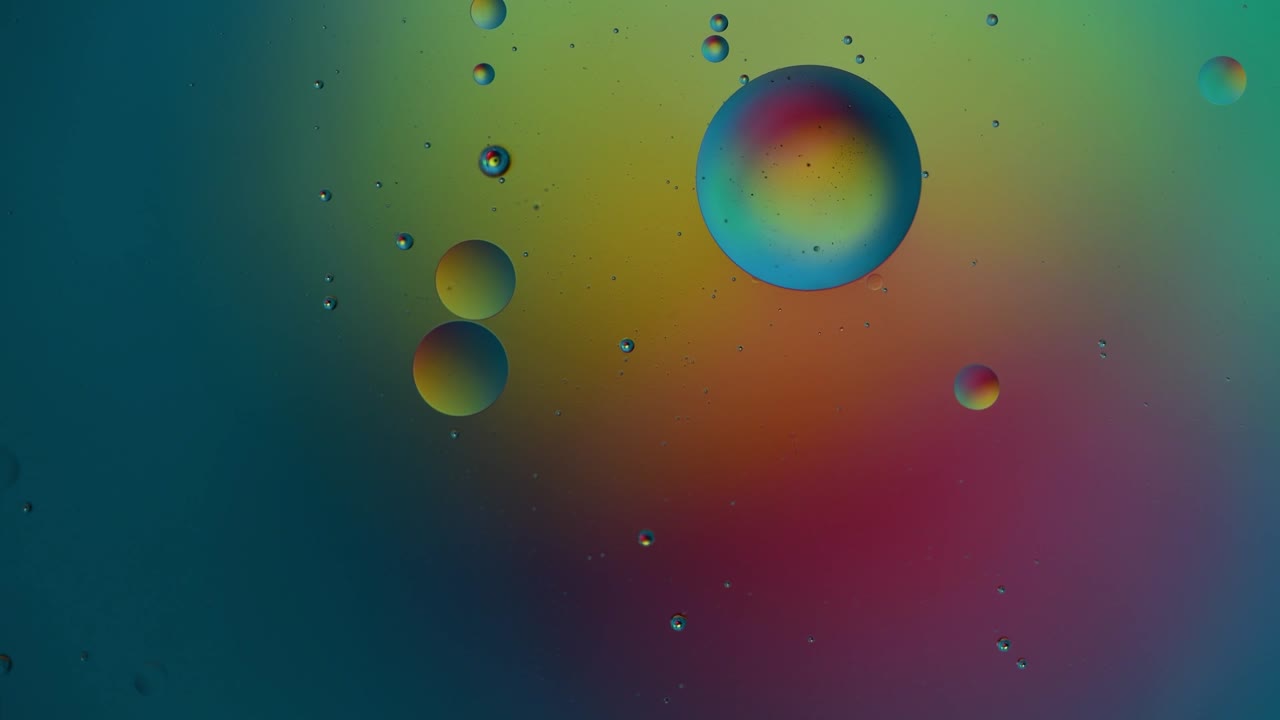 Färgglada abstrakta bubblor