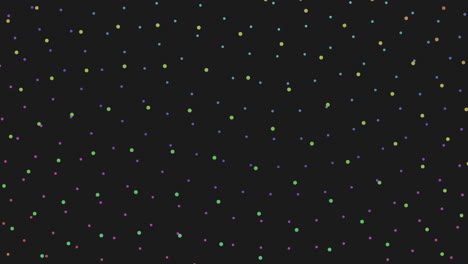 starry night minimalistic black background with scattered white dots in star pattern