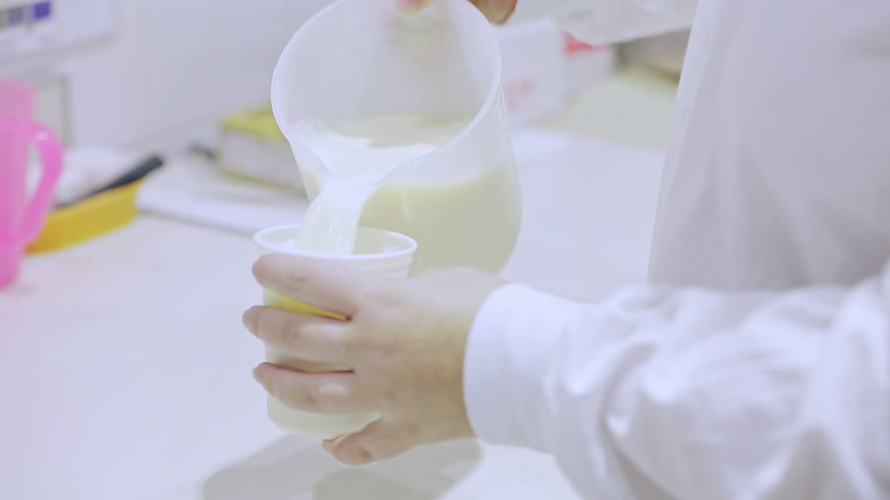 Milk quality control in laboratory. Quality control of dairy products