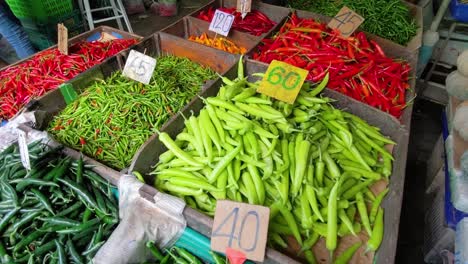 market stand in asia, thailand, bangkok