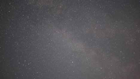 star shower in the romanian summer skies: timelapse of the milky way and meteorites