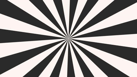 motion intro geometric black and white vertigo stripes abstract background