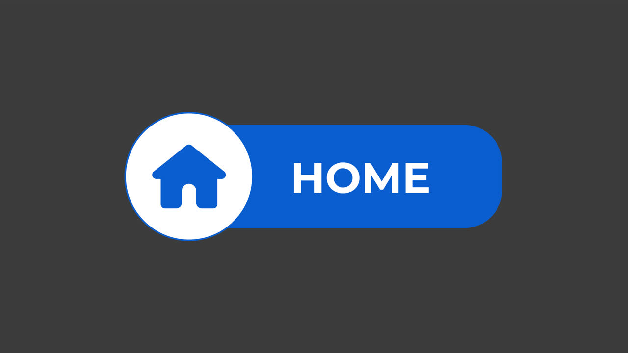 Home Button with House Icon