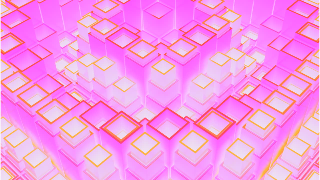patrón geométrico abstracto rosa y amarillo