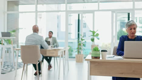 office space, coworking and business people