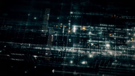 advanced data matrix simulation ui with cutting-edge digital environment with a dynamic and immersive display of interconnected data matrix information networks systems background