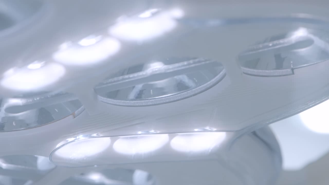 led 조명 패널의 클로즈업