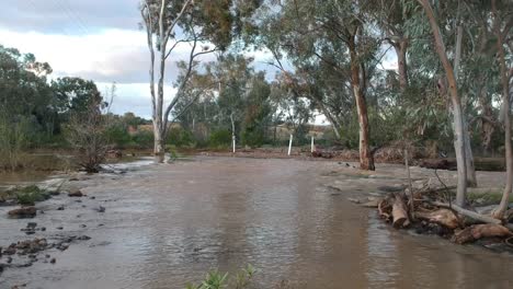 -Flying-across-a-flood-creek-crossing