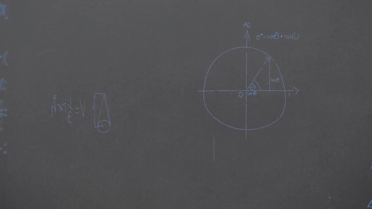 Animazione di elaborazione dati matematici su sfondo grigio