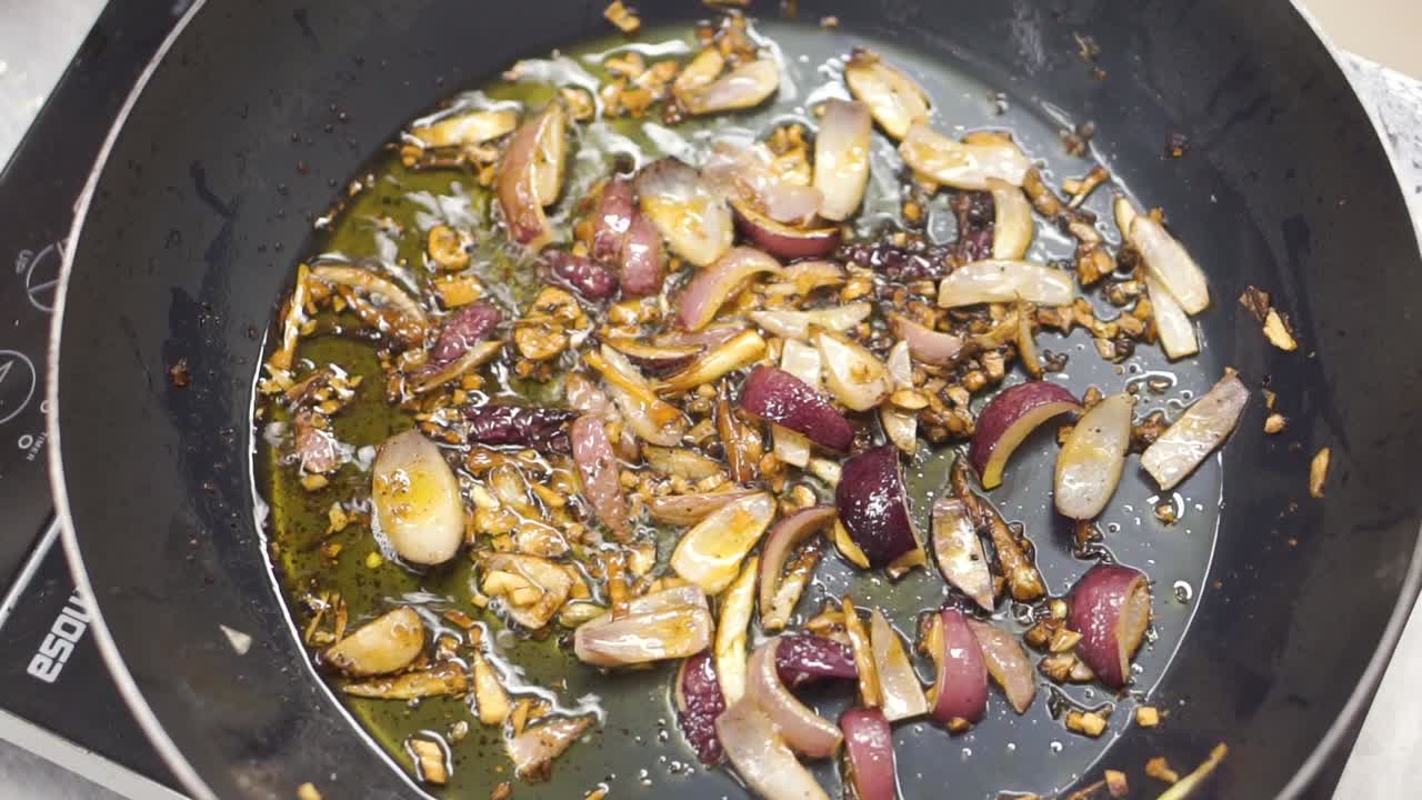 Sautéed Onions and Garlic