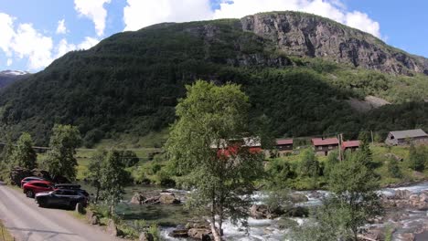 stunning norwegian landscape from the myrdal train