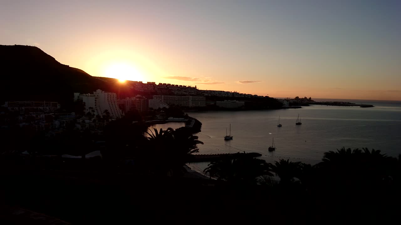 그란 카나리아의 일출