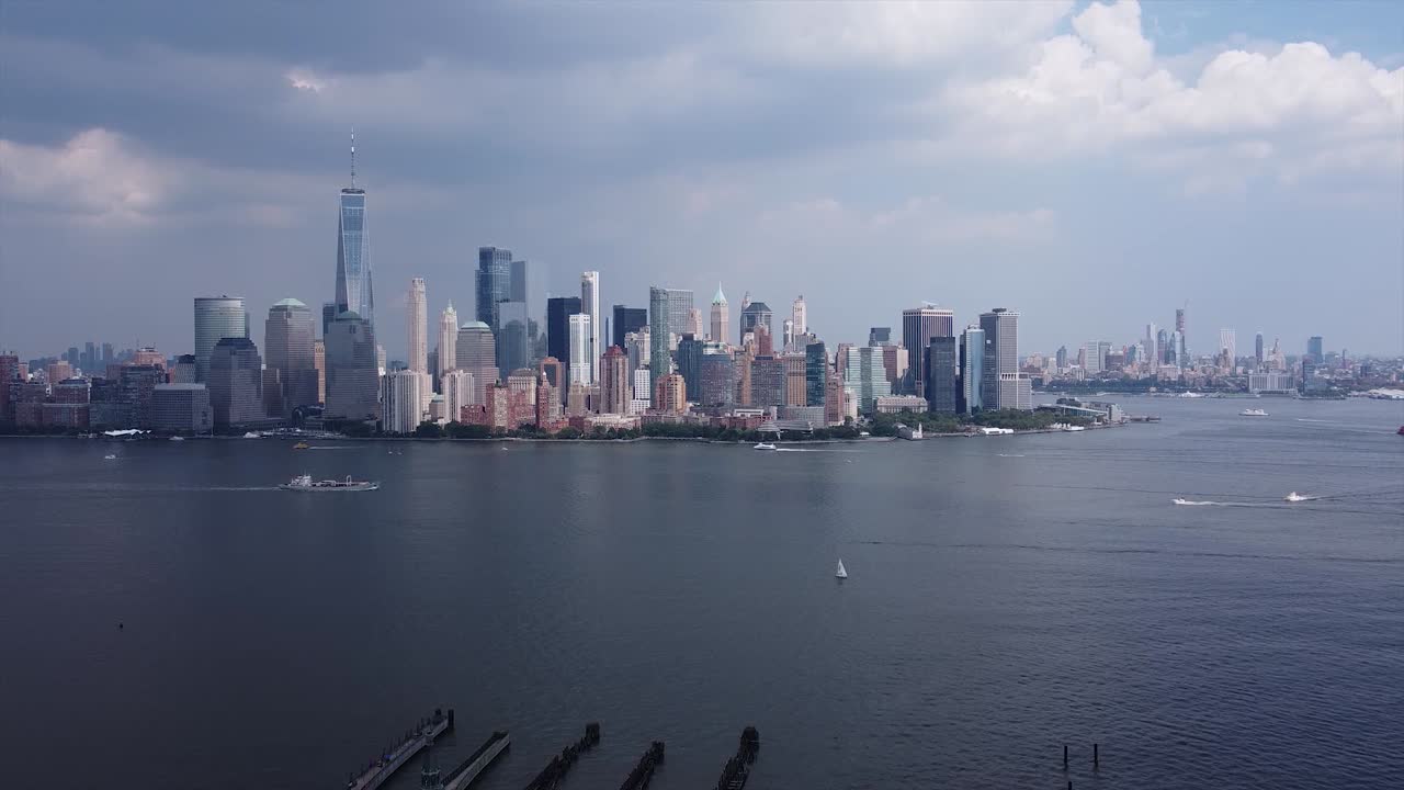 낮 동안 뉴욕시의 스카이라인