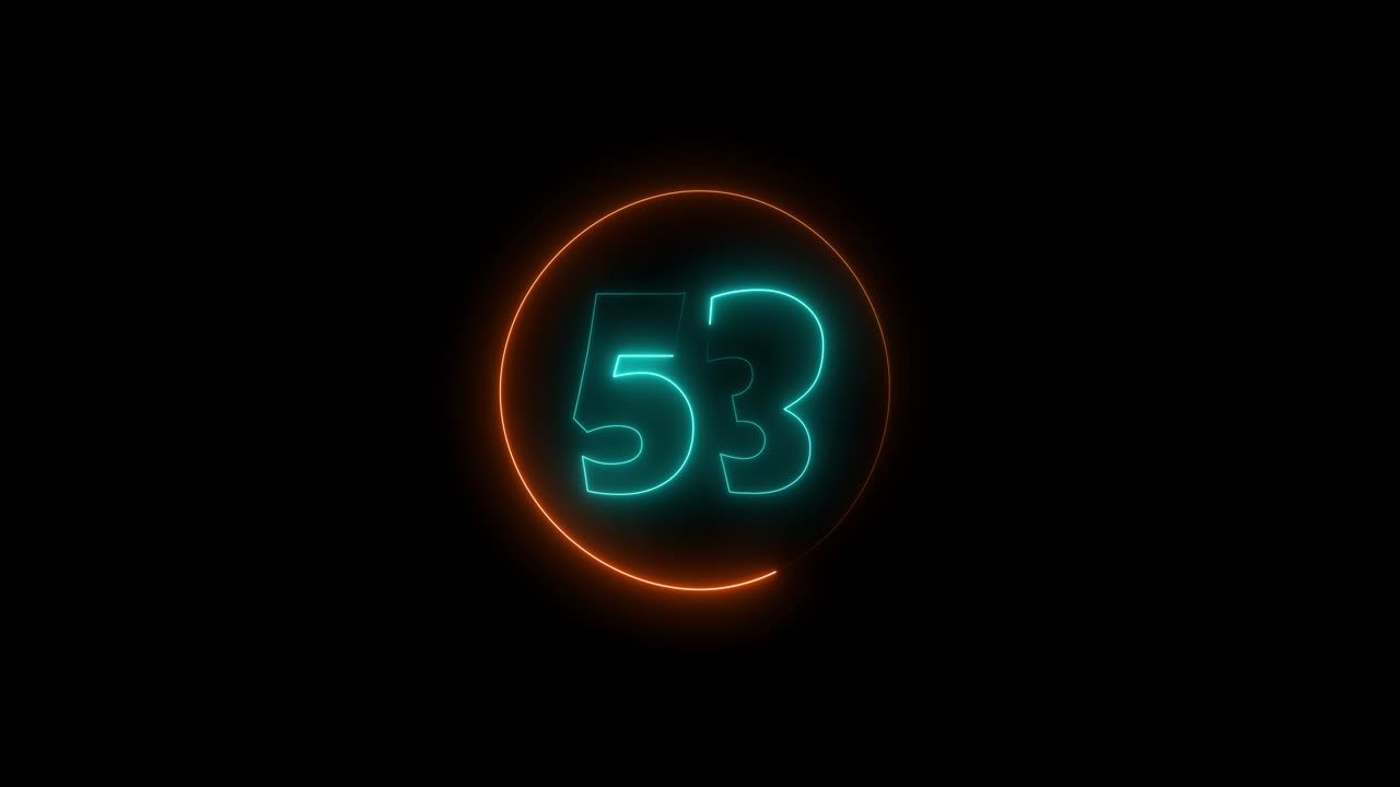 minute time keeper on background. Count down 60 to 0 second.