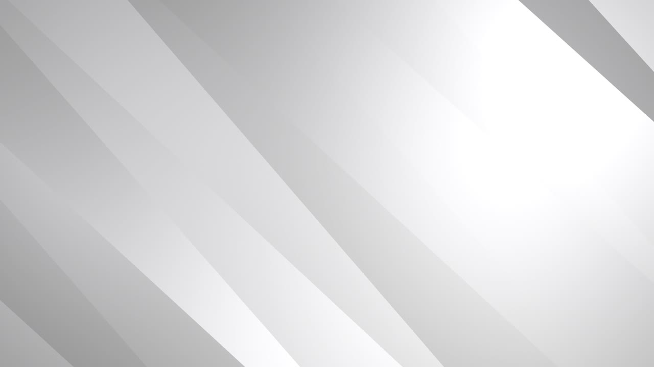 Light grey white looped gradient abstract background. Network of connected lines, dots, particle