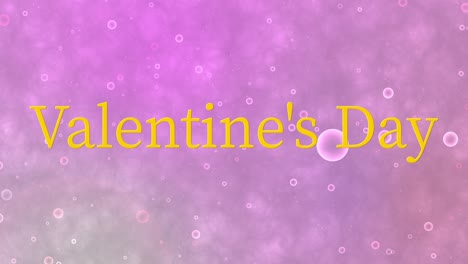 mensaje de valentín texto animación gráficos de movimiento