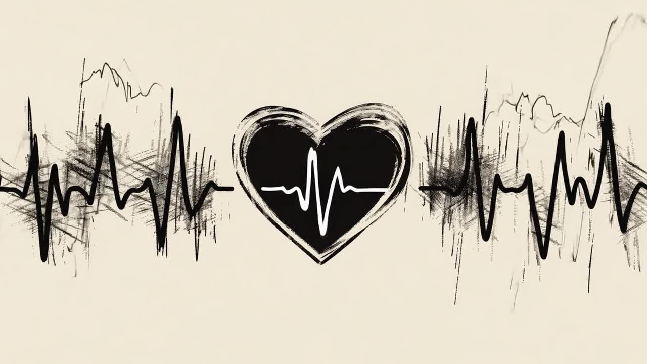 Heartbeat waveform