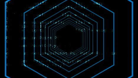 video generado digitalmente de líneas concéntricas
