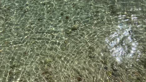 red sea crystal clear turquoise water near hurghada close to the coral reef