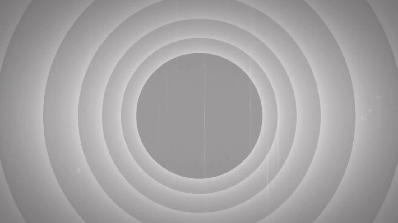 Animation of red shapes moving over gray circles
