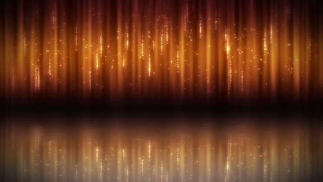 animación de texto funk sobre rastros de luz y formas en fondo negro.