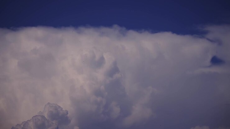 Dramatic Cumulonimbus Storm Cloud Formation: Real-Time Timelapse Sequence