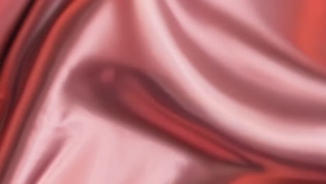 soft pink and red silk fabric