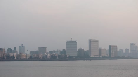 marine drive skyline view of mumbai india stock video i mumbai marine drive stock video full hd