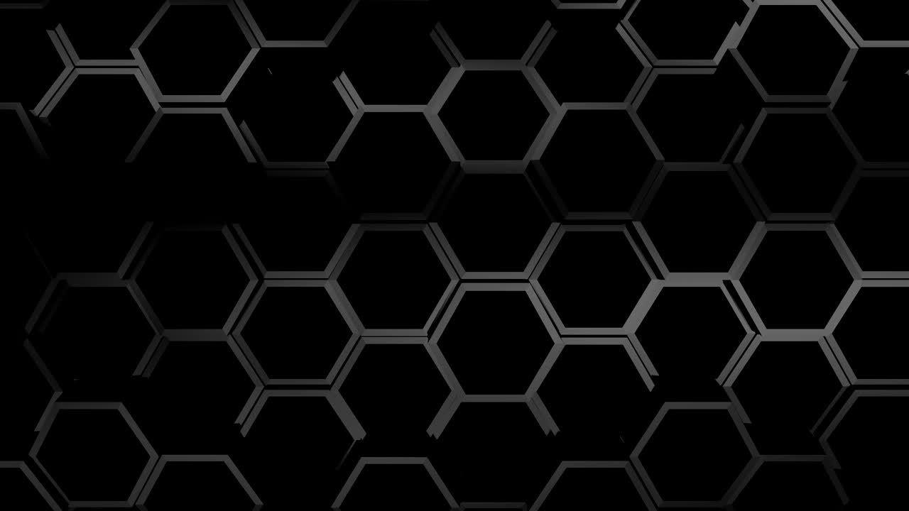 el fondo de los hexágonos