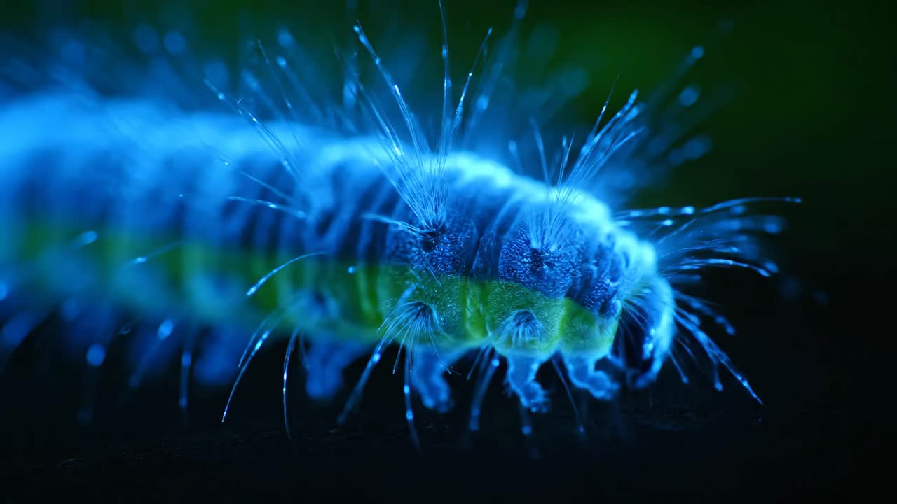 Close-up of a caterpillar