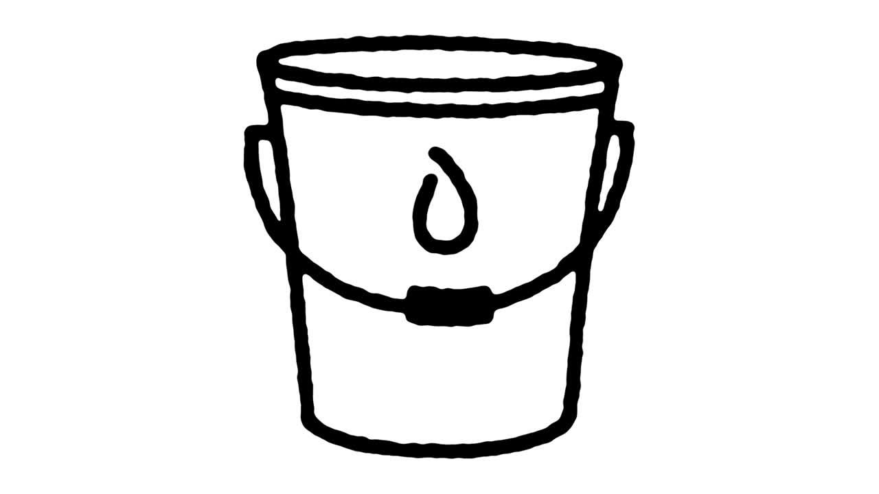 Drought Tolerance Sketch Line Icon Animation