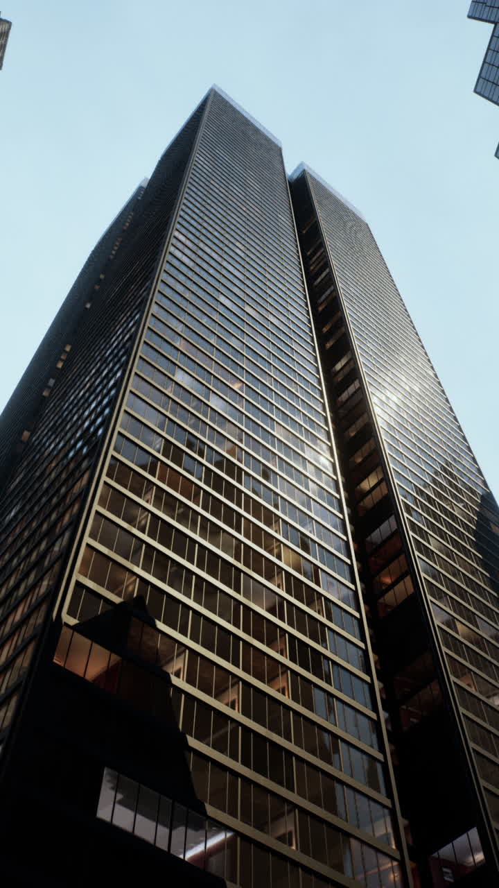 rascacielos moderno en una ciudad