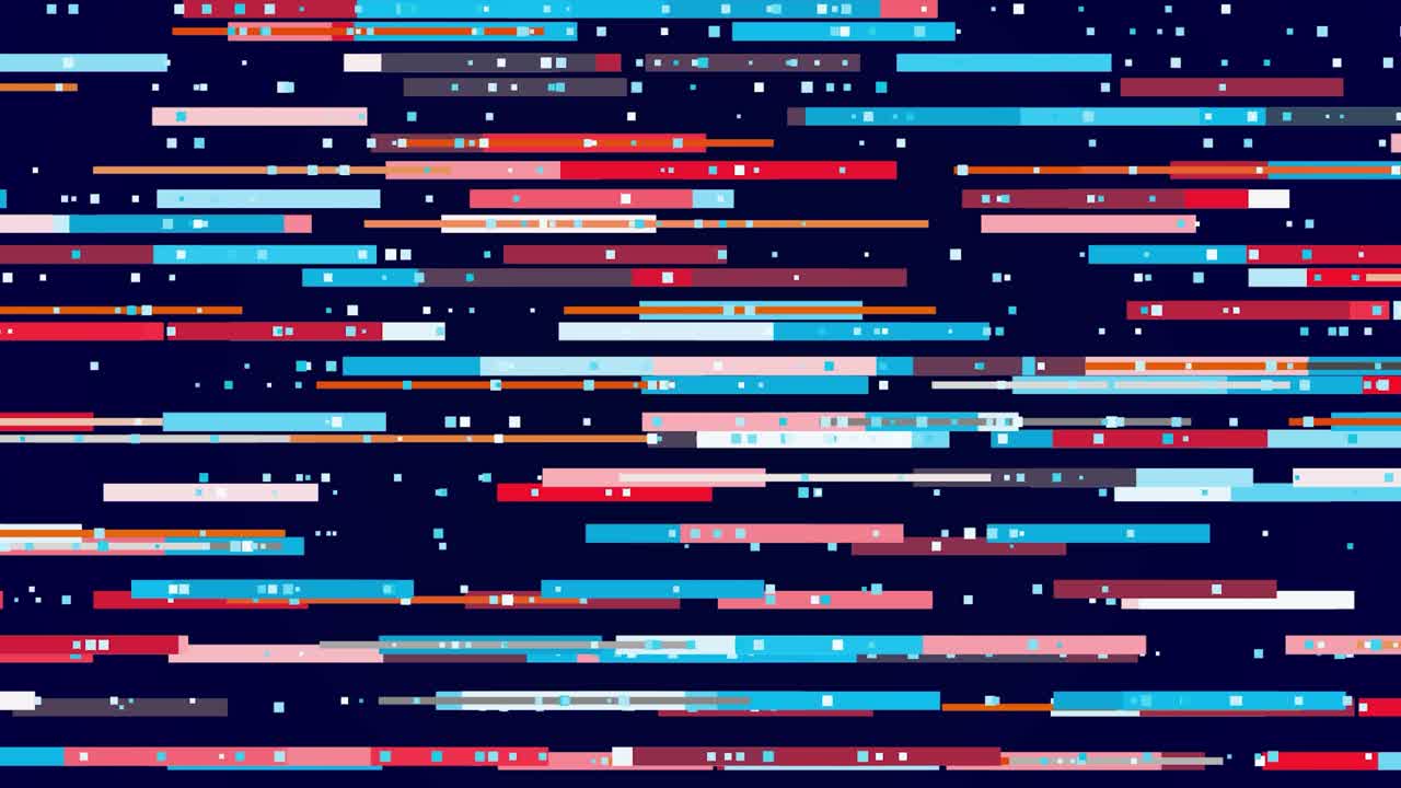Abstract Geometric Pattern with Lines