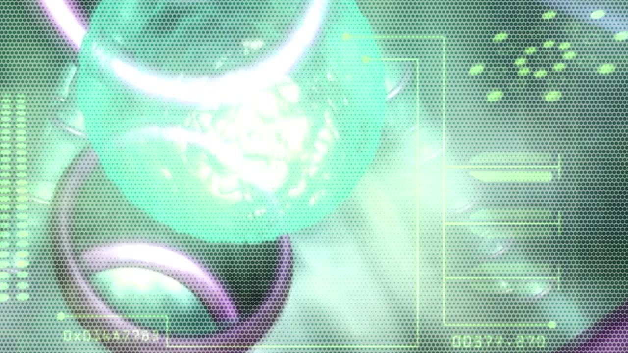 анимированный движущийся фон, показывающий планету земля из космоса