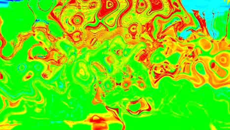 abstract background with psychedelic art