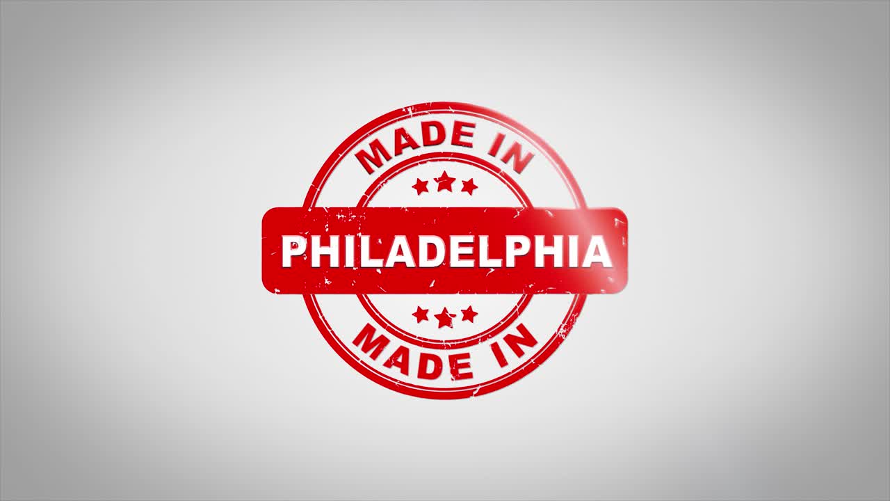 Made in Philadelphia Stamp