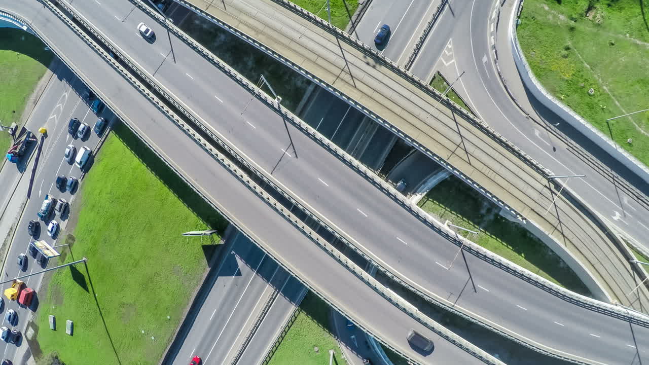 고속도로 교차로 조감도