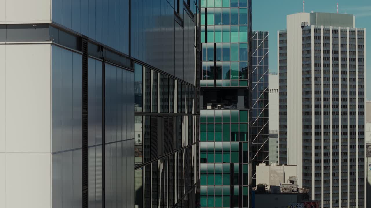 Cityscape featuring modern buildings