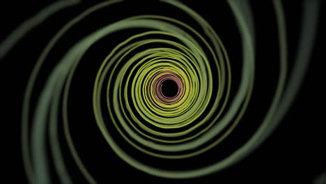 espirales de neón sin fin