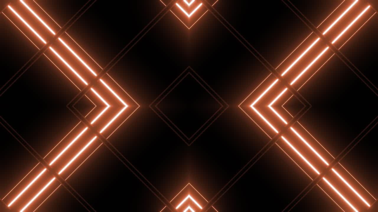 Abstract Neon Geometric Pattern