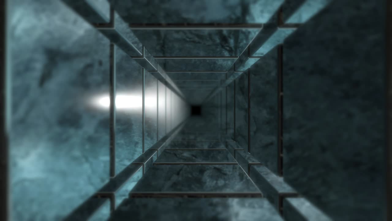 Futuristic Tunnels Loop – Reflecting