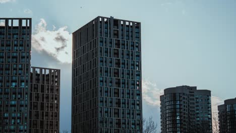complejo residencial "slavutich", el flujo de nubes